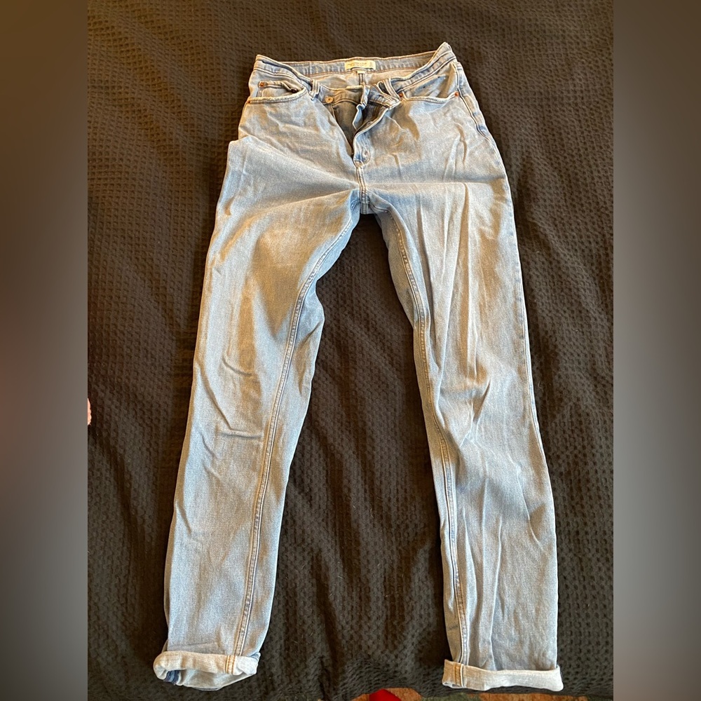 Abercrombie and Fitch Curve Love Extra Long Jeans